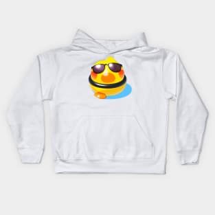 Sunglasses Rubber Duck Kids Hoodie